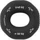 Эспандер кистевой силиконовый PowerPlay PP-4331 Hand Grip Hard 40-45-50 кг Черный (PP_4331_Black_(40-45-50)) - изображение 1