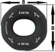 Эспандер кистевой силиконовый PowerPlay PP-4331 Hand Grip Hard 40-45-50 кг Черный (PP_4331_Black_(40-45-50)) - изображение 10