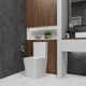 KVADRO SMART комплект : унітаз підлоговий з сидінням Soft-close + бачок (змив Торнадо) - изображение 3