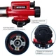 Профессиональная газовая горелка INTERTOOL GB-0027 с пьезоподжигом, регулятором пламени и цельнометаллическим корпусом для пайки и строительных работ 650035 - изображение 2