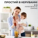 Ручной блендер погружной Sokany SKDD1722, Мощность 300 Вт, Оранжевый, Для смузи, пюре и коктейлей, Универсальный для кухни - изображение 3