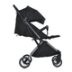 Детская прогулочная коляска-книжка ME 1129 LINK Black Striped Черная - изображение 4