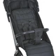 Детская прогулочная коляска-книжка ME 1129 LINK Black Striped Черная - изображение 6