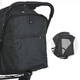 Детская прогулочная коляска-книжка ME 1129 LINK Black Striped Черная - изображение 7