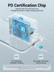 Зарядное устройство Vention 1-port Type-C Wall Charger 20W EU-Plug 3A Black (FADB0-EU) - изображение 4