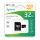 Карта памяти microSDHC (UHS-1) Apacer 32Gb class 10 V10 A1 R100MB/s +SD-адаптер (AP32GMCSH10UB-R) - изображение 2