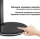 Настільна LED лампа CLM BTJ-T300 з QI зарядкою і таймером Чорний - зображення 3