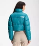 Пуховик The North Face Print Nuptse Short Light Blue NF0A5GGE-4Y3 L - изображение 4