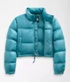 Пуховик The North Face Print Nuptse Short Light Blue NF0A5GGE-4Y3 L - изображение 5