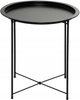 Кавовий столик OTE металевий чорний (OTE-SIDE-TABLE-1-47CM) - зображення 1