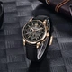 Мужские наручные кварцевые часы Pagani Design PD-YS008 Gold/Grey - изображение 1