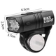Аккумуляторный велосипедный фонарь USB Bike Light BK-02 на руль велосипеда, Велофара на руль велосипеда Черный - изображение 2