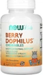 Дитячий пробіотик для імунітету (жвальні цукерки)NOW BerryDophilus Kids 120 Chewables - зображення 1