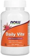 Мультивітаміни та мінерали NOW Foods Daily Vits 250 tabs - зображення 1