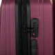 Комплект из трех чемоданов из ударопрочного ABS-пластика PR-220203-36023 бордовый - изображение 2