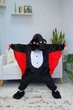 Піжама кігурумі Kigurumi для хлопчика Кажан Чорний на зріст 175-182 см (205642) - зображення 2