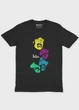 Чоловіча футболка MODNO з рок принтом "The Beatles" M Чорний (TS001-5-BL-004-2-475-M) - зображення 1