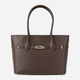 Torebka shopper damska ze skóry naturalnej Furla WB01497BX31042460S1007 Ciemnobrązowa (8050597546247) - obraz 1