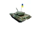 Статуэтка из гипса "Украинский танк Т-64БВ" подарки на военную тематику - изображение 8