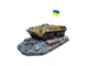 Статуэтка из гипса "Украинский БТР-80" подарки на военную тематику - изображение 6