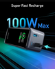 Зовнішній акумулятор Anker Prime 20000mAh PowerBank 200W, Black (A1336) - зображення 5
