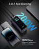 Зовнішній акумулятор Anker Prime 20000mAh PowerBank 200W, Black (A1336) - зображення 6