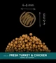 Сухой корм Savory Kitten Chicken with Fresh Turkey and Chicken для котят с индейкой и курицей 2 кг (30143) - изображение 3