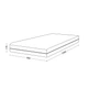 Ортопедичний матрац Nowy Styl Discreto SN-24 90х190 см (4820040795379) - зображення 7
