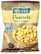 Арахіс смажений без олії Alesto з чорним перцем Peanuts Black Pepper 150 г - зображення 1