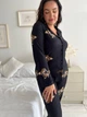 Домашня піжама Plus Size, Синій, 2XL - зображення 3