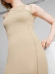 Платье короткое летнее женское Puma DARE TO Dress 62787790 M Бежевое (4067978983151) - изображение 5