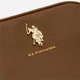Сумка кросс-боди через плечо женская маленькая U.S. Polo Assn 27256658-AA00A Коричневая (786662014790_1159830929) - изображение 6