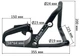 Ручка (рама) VJ Parts для бензопили ST MS-180 Forester -11307914901, арт.saw169 - зображення 5
