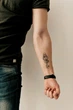 Временная тату TATTOOSHKA Змея с черепом" HC-151 - изображение 3