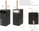 УМБ повербанк AURA NRG-P100 100000 mAh 22.5W Black (PBANRG-P100B) - изображение 2