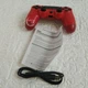 Бездротовий джойстик PS4 DS-2312 bluetooth DOUBLE-Motor Vibration 4 Wireless Controller -DMV-4-Red - зображення 8