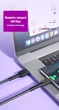 Зарядний універсальний кабель 3в1 (USB - Lightning + Micro USB + Type-C) 1,2 м. - зображення 4