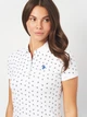 Поло женское U.S. Polo Assn 214193-ZH00A XS Белое (786660338065) - изображение 4