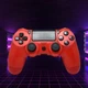 Беспроводной bluetooth джойстик DOUBLE motor vibration 4 для Sony PS4 -DS-2312-Red - изображение 1