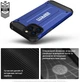 Чохол для смартфона ArmorStandart Panzer для Apple iPhone 16 Dark Blue (ARM79545) - зображення 6