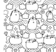 Мінірозмальовка Pusheen - изображение 4