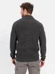 Кофта мужская Camel Active knitted Jacket 409501-4K08-88 XL Темно-серая (4064478901418) - изображение 2