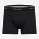 Zestaw majtek boxer męski Calvin Klein 000NB4002A M 3 szt Czarny/Biały/Szary (8720639849222) - obraz 3