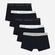 Zestaw majtek boxer męski Tommy Hilfiger UM0UM03061 M 5 szt Czarny (8720637187319) - obraz 1