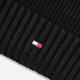 Czapka beany męska Tommy Hilfiger AM0AM12796 One Size Czarna (8720637863459) - obraz 3