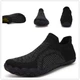 Взуття для пляжу і коралів аквашузи Diving shoes чорні із закритим носком 39 ( 25,2 см ) 302 - зображення 2