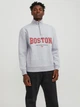 Світшот Jack&Jones Bradley Cedric Half Zip Сірий 2XL 12257392 - зображення 1