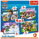 Puzzle Trefl Psi Patrol 4 w 1 207 elementów (5900511346503) - obraz 6