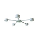 Люстра потолочная MSK Electric Copter на пять круглых плафона под лампы GX53 NL 8040-5 WH белый - изображение 3