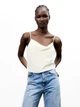 Футболка женская Zara 1165/271 S Белая (01165271251021) - изображение 5